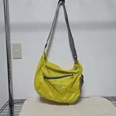 こ*う様 モンベル 軽量 ショルダーバッグ 蛍光イエロー