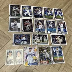 Topps MLBロサンゼルス・ドジャース カード 18枚セット 山本由伸など