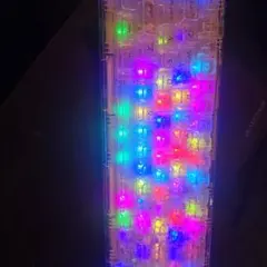 YUNZII X71 メカニカルゲーミングキー ボード ホワイト クリア