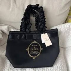 新品タグ付き　Maison de FLEUR フリルハンドルトートバッグ