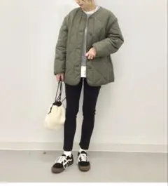 キルティングブルゾン キルティングジャケット