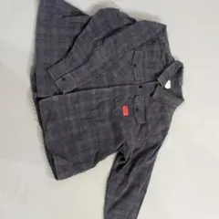 RVCA コーデュロイ 長袖シャツ チェック柄のサムネイル