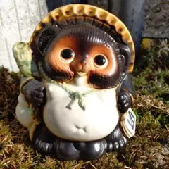 信楽焼　6号福狸　タヌキ　たぬきのサムネイル