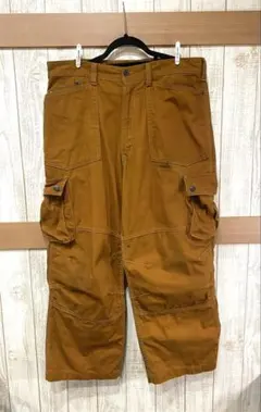 EVERLAST エンジニアカーゴパンツ 大きいサイズ 3L カーキー綿100%