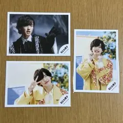 なにわ男子 生写真 道枝駿佑 高橋恭平 大西流星 長尾謙杜