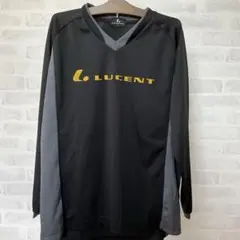 【美品】ルーセント 黒Vネック長袖M