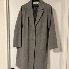 chocol raffine robe チェスターコート グレー