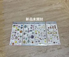 大人の図鑑シール　たまごっち　キャラクター　歴代機種　おみせっち　4枚