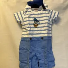 petit main ドナルドダックロンパース 80