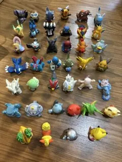 【まとめ売り】ポケモンキッズ 指人形 ソフビ フィギュア 大量セット