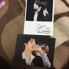 BTSサイン写真