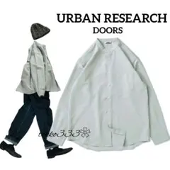 URBAN RESEARCH DOORS✨バンドカラーシャツ