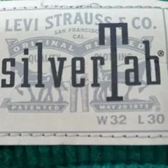 Levis silverTab コーデュロイBAGGY W32 L30 美品