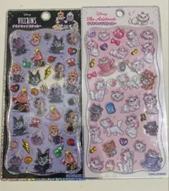 正規品　プチドロップステッカー　ディズニー　ヴィランズ　おしゃれキャットマリー