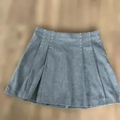 塩*様 ZARA フレアスカート グレー