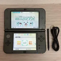 動作確認済⭐️NEWニンテンドー3DSLL本体　メタリックブラック 黒