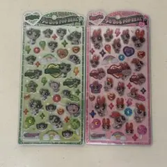 うるちゅるポップシール パワーパフガールズ 2種セット