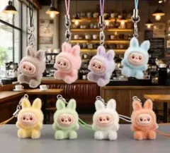 ラブブ　キーホルダー　8個　セット