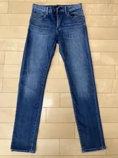 ダークブルースリムフィットデニム