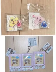 新品未使用　キャラクター5点セット　ふたりはプリキュア　キーホルダー　モフサンド