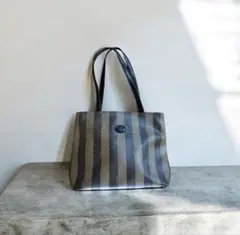 vintage antique stripe handbagのサムネイル
