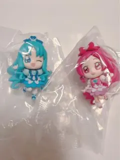 ハートキャッチプリキュア　キュアブロッサム　キュアマリン　フィギュア　ガチャ
