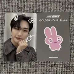 ATEEZ applemusic ラキドロ トレカ ミンギ - メルカリ