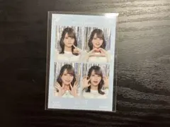 佐々木舞香 4カットフォトカード vol.2 イコラブ =LOVE 4cut