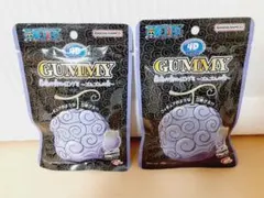 ワンピース 悪魔の実の4Dグミ ゴムゴムの実 グレープ味 シュガーレス　2個のサムネイル