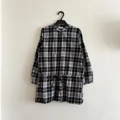 【SOSPITA】チェックシャツ　長袖シャツ シャツ　チェック柄　長袖