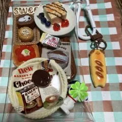 ガチャ詰めポーチスヌーピー スイーツミニチュアセット