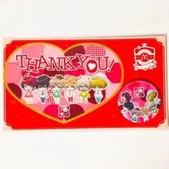 新品★A3！★春組★メッセージカード★缶バッジ付き