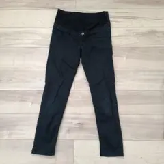 マタニティ ブラック スキニーパンツ