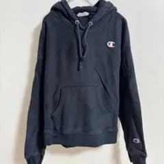 チャンピオン XSリバースウィーブ パーカー 黒 古着 ヴィンテージ ブラック