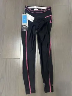 Mizuno ストレッチタイツ S ブラック/ピンク　バイオギア