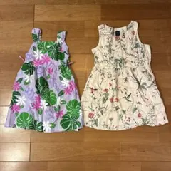 ノースリーブワンピース2点セット