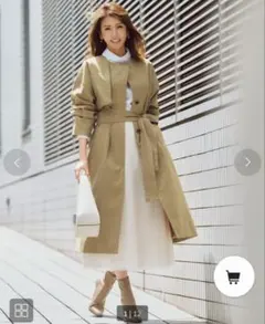 新品。未使用。 リアラPG　ドレスコート　ベージュ リアラPG ドレスコート ベージュ - メルカリ