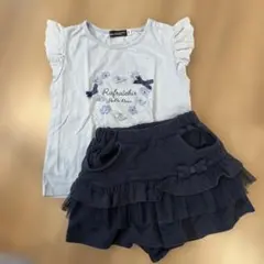 BeBe Tシャツ フリルパンツのサムネイル