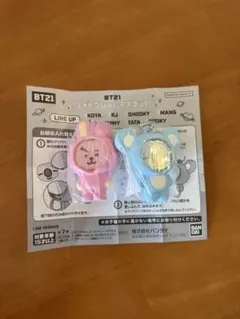 BT21フォトフレームマスコットCOOKY KOYA 2点セット