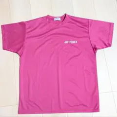 YONEX　ヨネックス　バトミントン　Ｔシャツ　ピンク　Мサイズのサムネイル