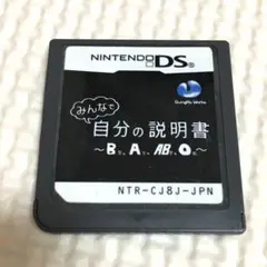 任天堂DS ソフト みんなで自分の説明書