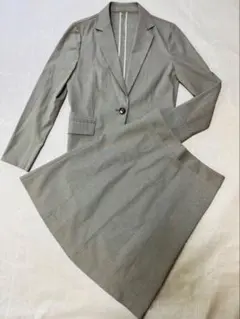 ユナイテッドアローズグリーンレーベル　スカートスーツ　グレー　38