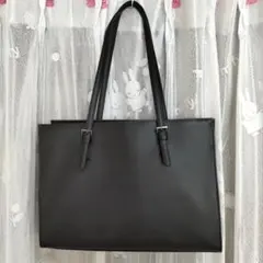 黒 A4サイズ対応 ビジネスバッグ　トートバッグ
