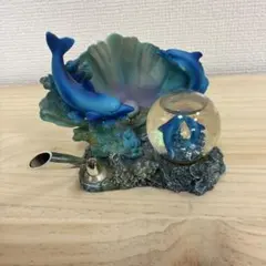イルカ 貝殻モチーフ 置物のサムネイル