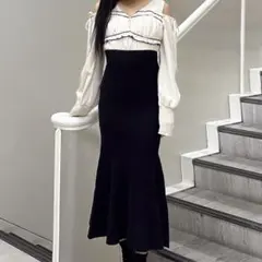 RESEXXY リゼクシー バストギャザーマーメイドワンピース タグ付き未使用品