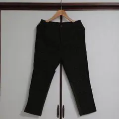 レオパード クロップドサルエルパンツ