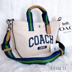 Coach カーゴトート トートバッグ 26 レキシー 恐竜刺繍 2way - メルカリ