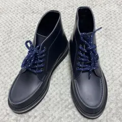 ♡新品未使用♡GDC×HARUTA♡本革♡コラボブーツ ネイビー