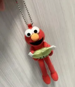 セサミストリート　エルモ　ボールチェーン　キーホルダー PEACE