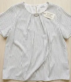GLACIER 半袖シャツ L ホワイトストライプ